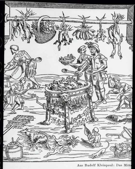 Framed Print : Italian Kitchen