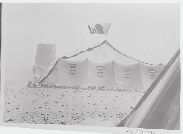 Framed Print : Italian Military Field Hospital with Flying Flag Framed Print : Italian Military Field Hospital with Flying Flag
