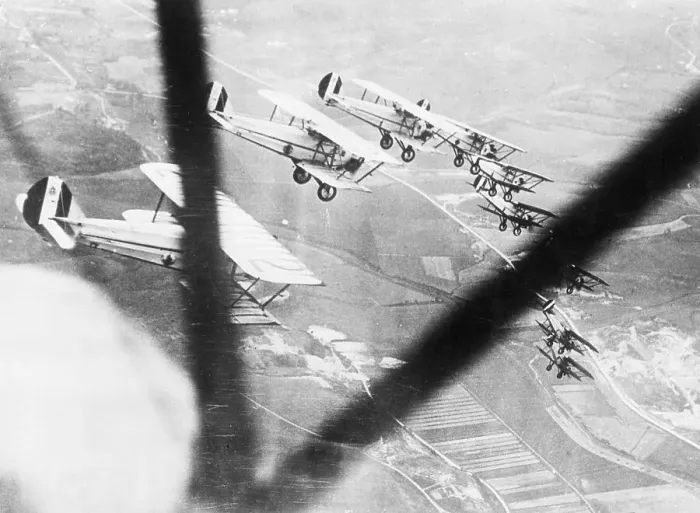 Framed Print : Italian Planes in Flight