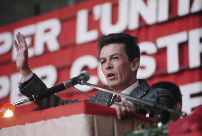 Framed Print : Italian Politician Enrico Berlinguer Framed Print : Italian Politician Enrico Berlinguer