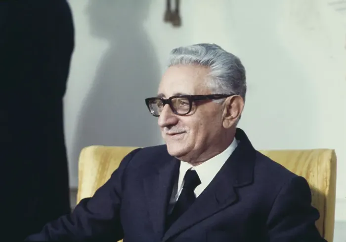 Framed Print : Italian President Giovanni Leone Framed Print : Italian President Giovanni Leone