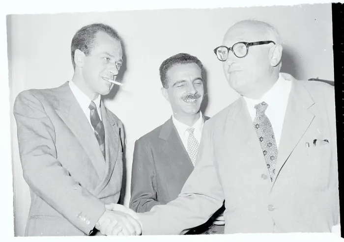 Framed Print : Italian Socialist Rivals Shaking Hands Framed Print : Italian Socialist Rivals Shaking Hands