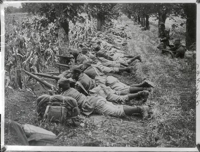 Framed Print : Italian Troops During War Games Framed Print : Italian Troops During War Games