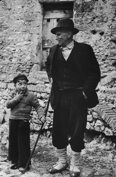 Framed Print : Italian Villagers Framed Print : Italian Villagers