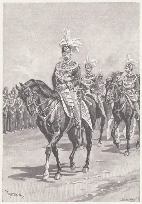 Framed Print : Italy's King Umberto I
