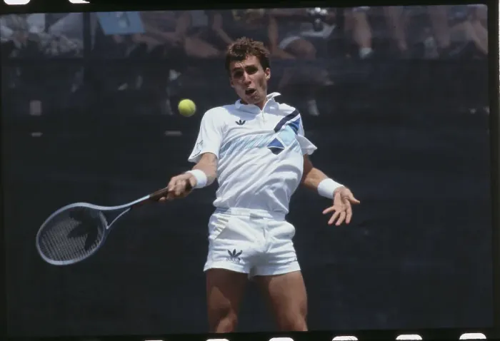 Framed Print : Ivan Lendl in Tennis Action Framed Print : Ivan Lendl in Tennis Action