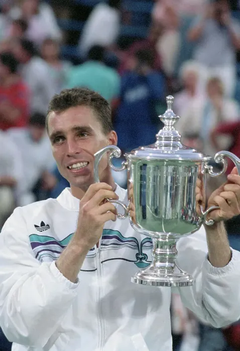 Framed Print : Ivan Lendl Winning Third U.S. Open Framed Print : Ivan Lendl Winning Third U.S. Open