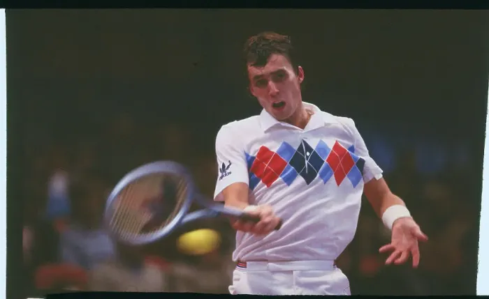 Framed Print : Ivan Lendyl Playing Tennis Framed Print : Ivan Lendyl Playing Tennis