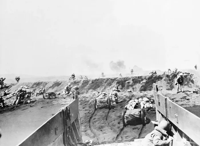 Framed Print : Iwo Jima Invasion Framed Print : Iwo Jima Invasion