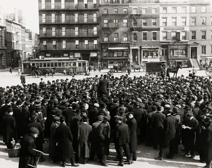 Framed Print : IWW Rally In Union Square Framed Print : IWW Rally In Union Square