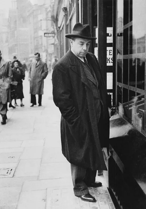 Framed Print : J. B. Priestley In Oxford Framed Print : J. B. Priestley In Oxford