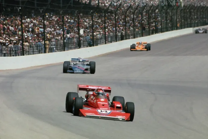 Framed Print : A J Foyt In Indianapolis 500 Race Framed Print : A J Foyt In Indianapolis 500 Race