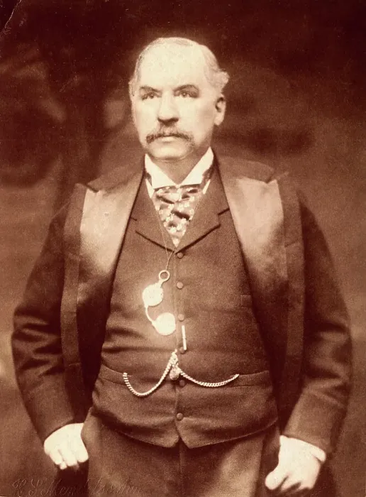 Framed Print : J. P. Morgan Standing with Hands in Pockets Framed Print : J. P. Morgan Standing with Hands in Pockets