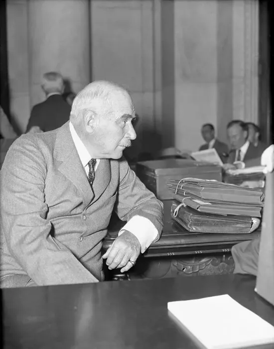 Framed Print : J. Pierpont Morgan Listening in Court Framed Print : J. Pierpont Morgan Listening in Court