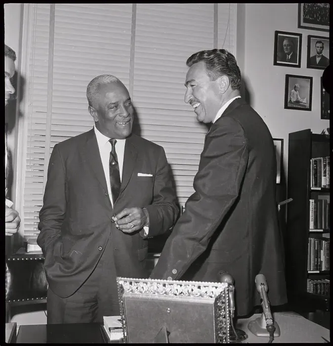 Framed Print : J. Raymond Jones And Adam Clayton Powell Framed Print : J. Raymond Jones And Adam Clayton Powell
