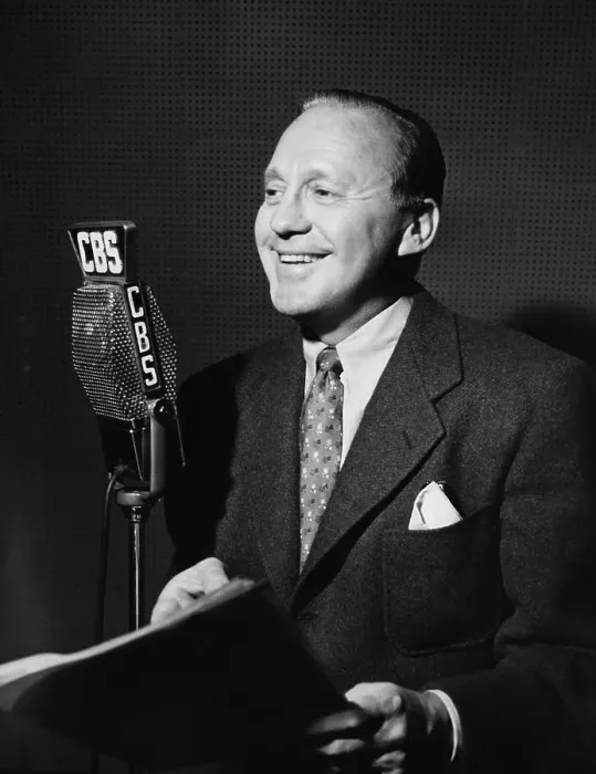 Framed Print : Jack Benny at Microphone Framed Print : Jack Benny at Microphone