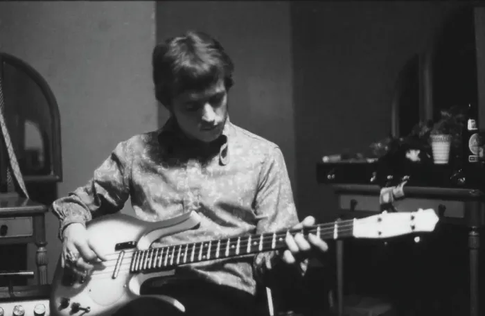 Framed Print : Jack Bruce of Cream Recording Framed Print : Jack Bruce of Cream Recording