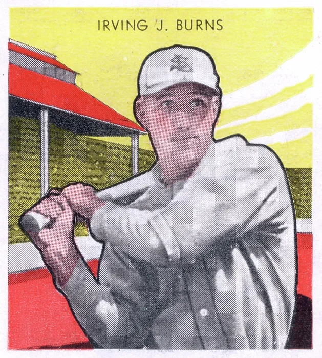 Framed Print : Jack Burns Gum Card Framed Print : Jack Burns Gum Card