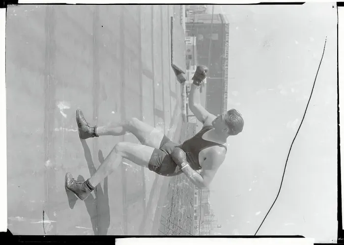 Framed Print : Jack Dempsey Conditioning Himself Framed Print : Jack Dempsey Conditioning Himself