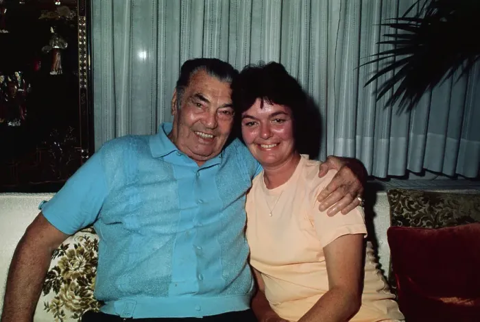 Framed Print : Jack Dempsey and His Daughter Framed Print : Jack Dempsey and His Daughter