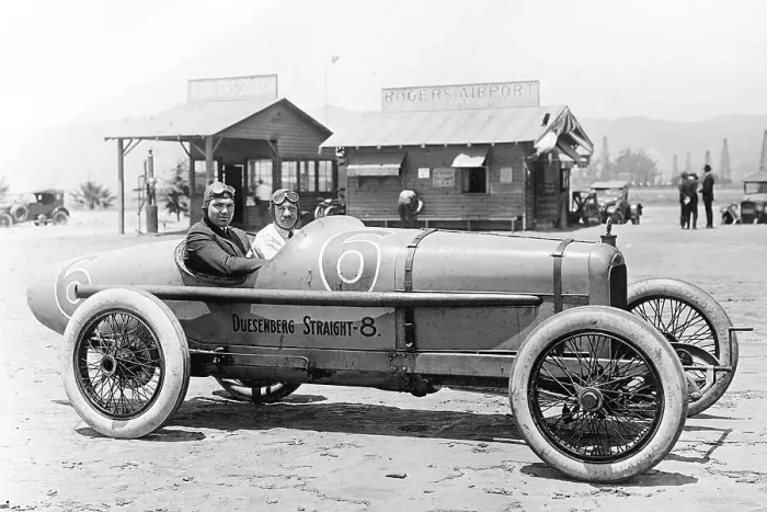 Framed Print : Jack Dempsey In Duesenberg Racing Car Framed Print : Jack Dempsey In Duesenberg Racing Car