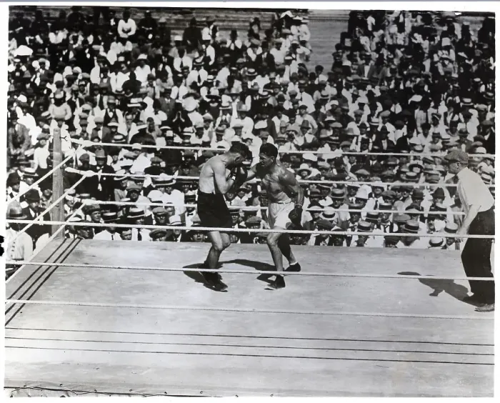 Framed Print : Jack Dempsey-Gibbons Fight Framed Print : Jack Dempsey-Gibbons Fight
