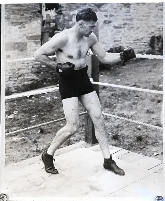 Framed Print : Jack Dempsey Posing For The Camera Framed Print : Jack Dempsey Posing For The Camera