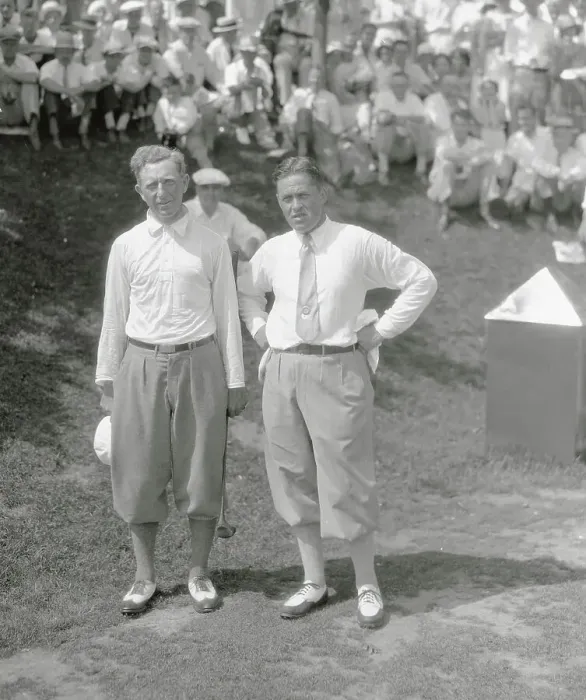 Framed Print : Jack Hutchinson and Bobby Jones Framed Print : Jack Hutchinson and Bobby Jones