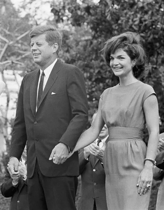 Framed Print : Jack And Jackie Kennedy Hold Hands Framed Print : Jack And Jackie Kennedy Hold Hands
