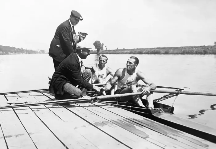 Framed Print : Jack Kelly and Paul Costello After Winning Olympic Double Sculls Framed Print : Jack Kelly and Paul Costello After Winning Olympic Double Sculls