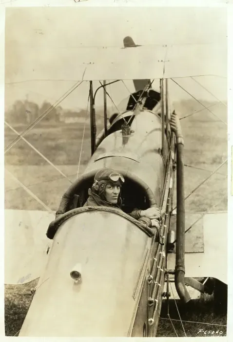 Framed Print : Jack Knight in Airplane Framed Print : Jack Knight in Airplane