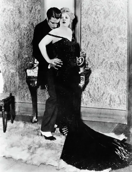 Framed Print : Jack La Rue and Mae West in Scene from Diamond Lil Framed Print : Jack La Rue and Mae West in Scene from Diamond Lil