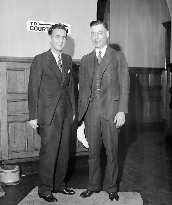 Framed Print : Jack Legs Diamond and D.H. Prior Smiling Framed Print : Jack Legs Diamond and D.H. Prior Smiling