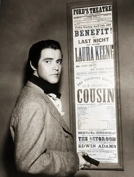 Framed Print : Jack Lemmon as John Wilkes Booth Framed Print : Jack Lemmon as John Wilkes Booth