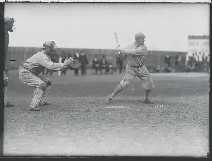 Framed Print : Jack Murray in Batting Position Framed Print : Jack Murray in Batting Position