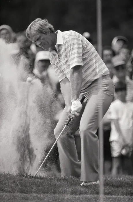 Framed Print : Jack Nicklaus Hitting out of Sand Trap Framed Print : Jack Nicklaus Hitting out of Sand Trap