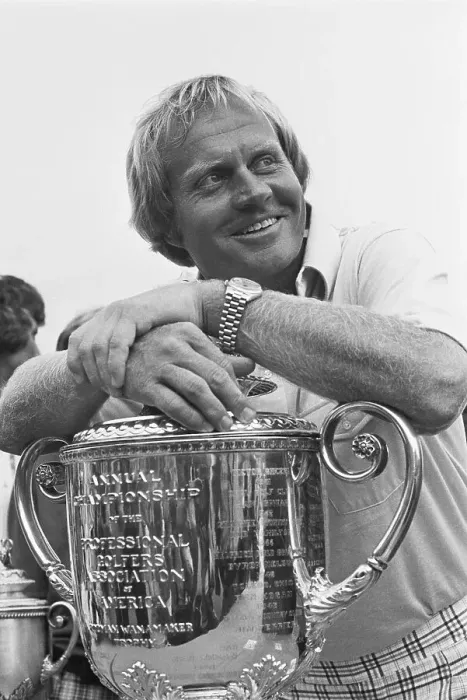 Framed Print : Jack Nicklaus with PGA Cup Framed Print : Jack Nicklaus with PGA Cup