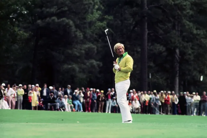 Framed Print : Jack Nicklaus After Putting Framed Print : Jack Nicklaus After Putting