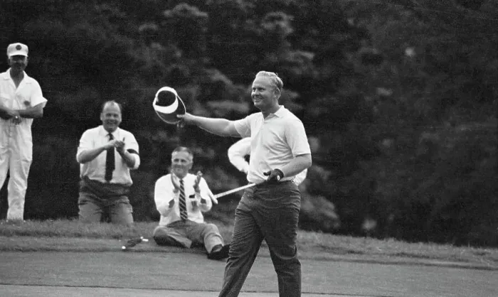 Framed Print : Jack Nicklaus Waving His Hat Framed Print : Jack Nicklaus Waving His Hat