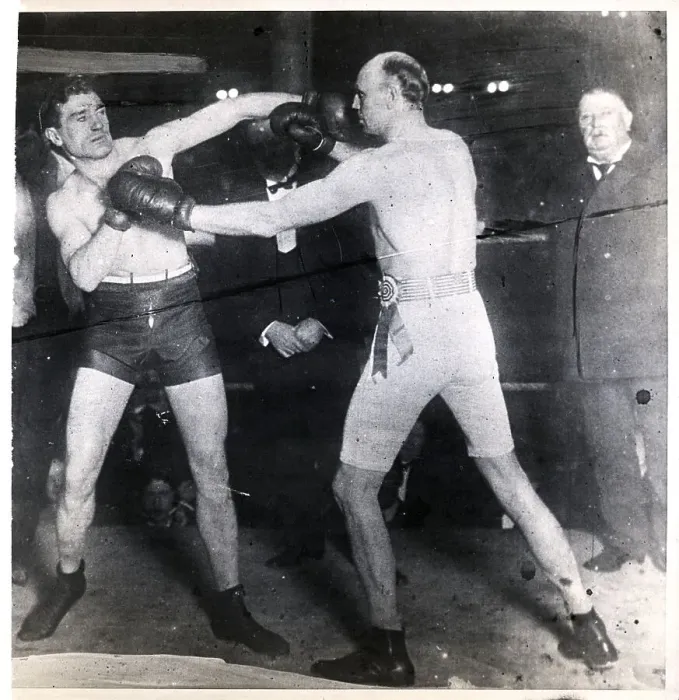 Framed Print : Jack O'Brien Fights Bob Fitzsimmons Framed Print : Jack O'Brien Fights Bob Fitzsimmons