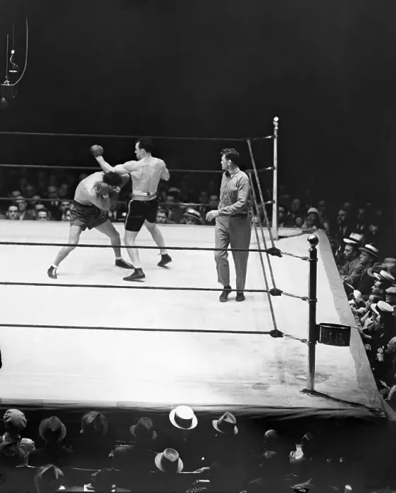Framed Print : Jack Sharkey, Max Schmeling, Referee / Actio Framed Print : Jack Sharkey, Max Schmeling, Referee / Actio
