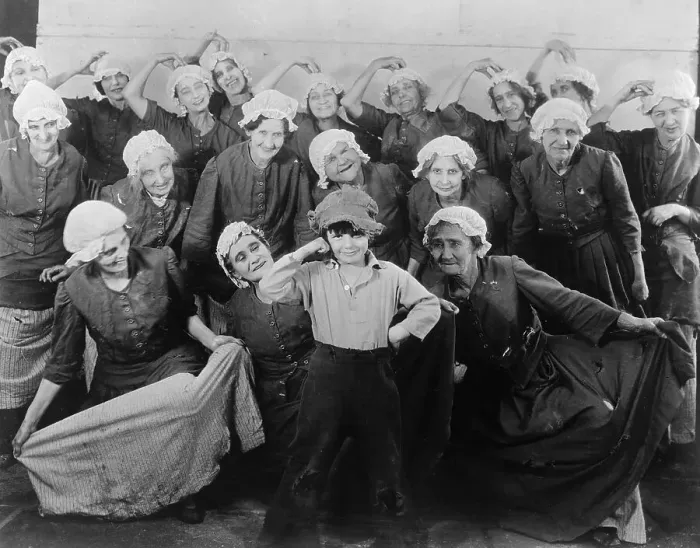 Framed Print : Jackie Coogan and Cast in Oliver Twist Framed Print : Jackie Coogan and Cast in Oliver Twist