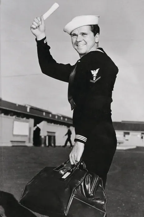 Framed Print : Jackie Cooper Being Discharged Framed Print : Jackie Cooper Being Discharged