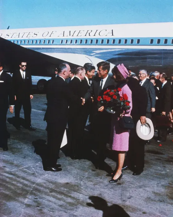 Framed Print : Jackie and John F Kennedy Arriving at Airport Framed Print : Jackie and John F Kennedy Arriving at Airport