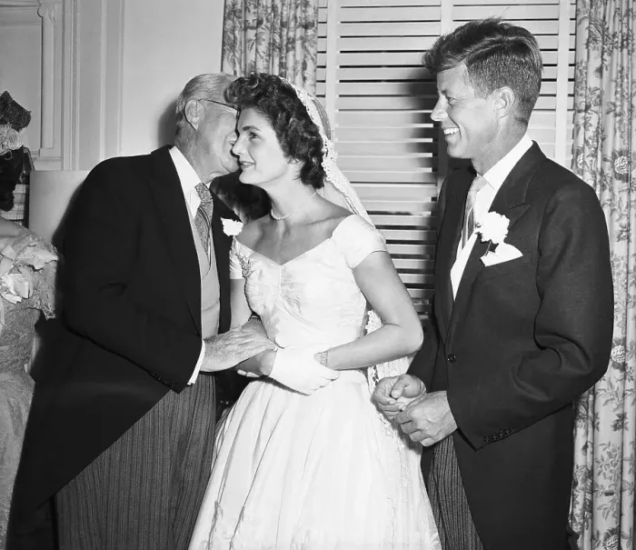Framed Print : Jackie Kissed By Joe Kennedy Sr Framed Print : Jackie Kissed By Joe Kennedy Sr