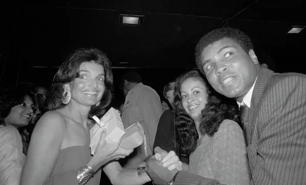 Jackie Onassis Meets Muhammad Ali Print. Art Prints, Posters