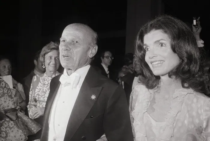 Framed Print : Jackie Onassis At the Met Framed Print : Jackie Onassis At the Met