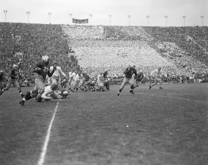 Framed Print : Jackie Robinson Playing Football Ucla