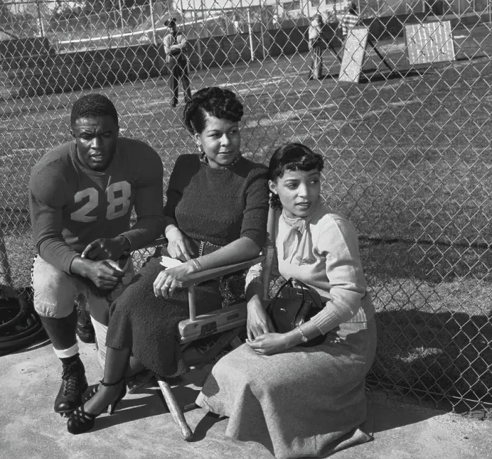 Framed Print : Jackie Robinson, Rachel Robinson, Ruby Dee Framed Print : Jackie Robinson, Rachel Robinson, Ruby Dee