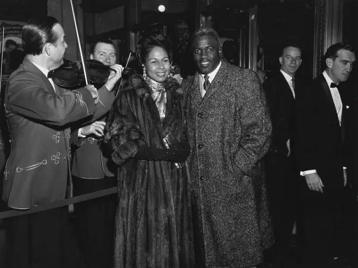 Framed Print : Jackie Robinson And Wife Rachel Framed Print : Jackie Robinson And Wife Rachel